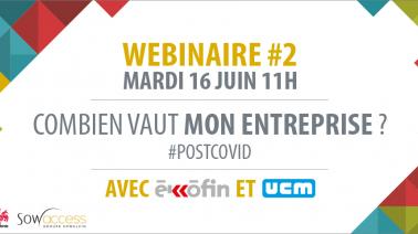 Webinaire - Combien vaut mon entreprise?